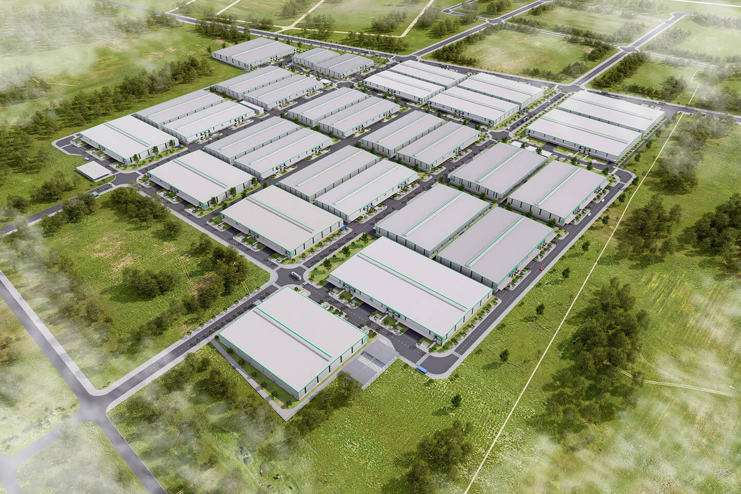 HLI EcoHub Nam Ha master plan
